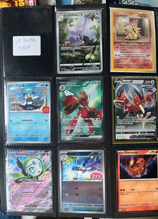 Pokemon Karte je 1,50€ Flamara Folipurba Aquana Feelinara Garados, merk: Pokémon, staat: Heel goed, € 35,00, € 37,45 inclusief Kopersbescherming