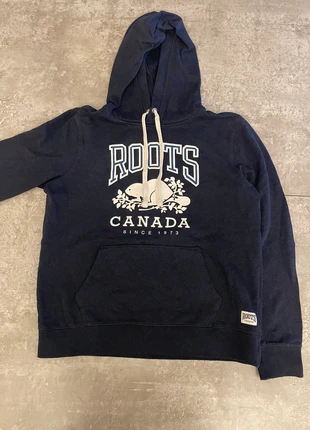 Vintage sweat à capuche, marque: Roots, état: Très bon état, taille: S / 36 / 8, 9,00 €, 10,15 € Protection acheteurs incluse