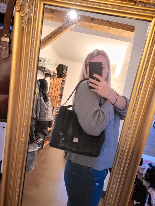 MCM, Bags, Mcm Klara Visetos Hobo Bag