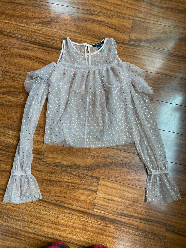 sheer sparkly top 2