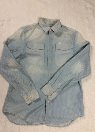Chemise G-Star Raw - Rayée bleue et blanche - Taille M, marca: G-Star, estado: Muy bueno, tamaño: M, 6,00 €, 7,00 € Protección al comprador incluida