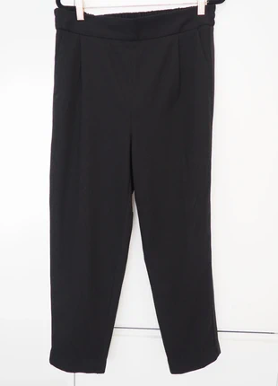 Calças pretas ETAM para senhora - 100% algodão - tamanho 40, marca: Etam, estado: Muito bom, tamanho: L / 40 / 12, €6.00, €7.00 inclui Proteção do Comprador