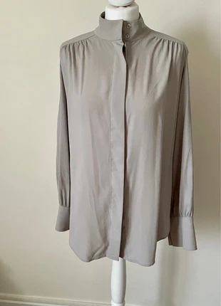 Chemise H&M grise comme neuve, marque: H&M, état: Très bon état, taille: S / 36 / 8, 7,50 €, 8,58 € Protection acheteurs incluse