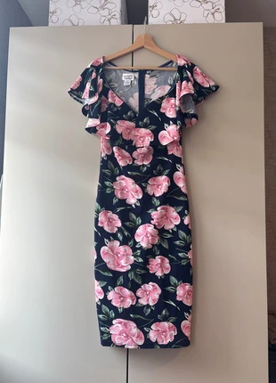 Bloemenjurk van Unique Vintage, marque: Unique Vintage, état: Très bon état, taille: L / 40 / 12, 10,00 €, 11,20 € Protection acheteurs incluse