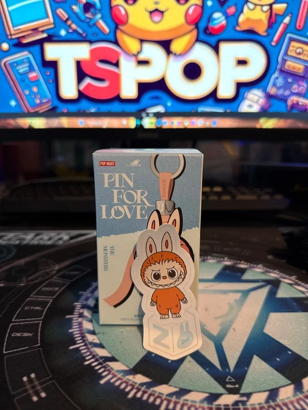 Labubu The Monsters Pin For Love Z Zest
