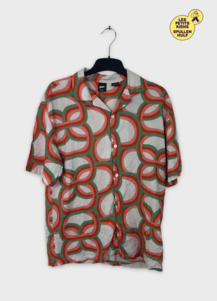 Chemise Pull&bear motifs géométriques S, marque: pullbear, état: Très bon état, taille: S / 36 / 8, 8,00 €, 9,10 € Protection acheteurs (Pro) incluse