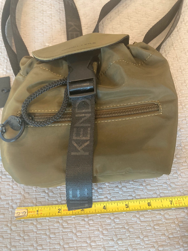 Kendall &Kylie Nylon Green Mini Backpack 5