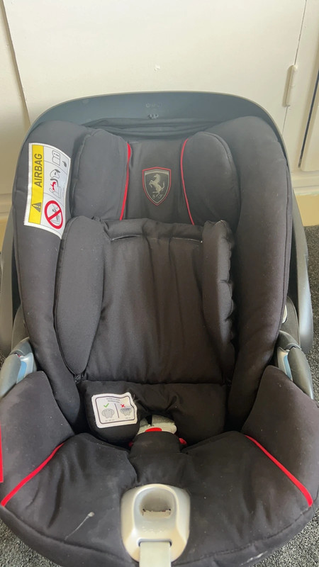 Cybex Priam & Cloud Q Travel System - Ferrari Silver Grey