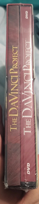 the DaVinci project dvd and book sealed 4