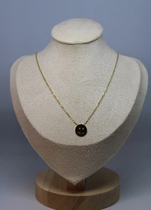 Collier acier inoxydable smile, doré, brand: Tendance, condition: New without tags, €9.00, €10.15 includes Buyer Protection Pro