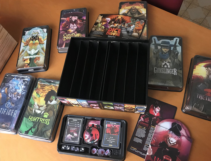 Dice Throne Season 2 Battle Chest Champion Edition + Promo cards - Kickstarter KS 4