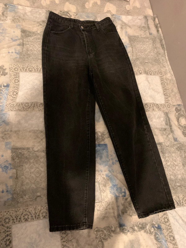 Jean noir délavé SHEIN taille 36-38 1