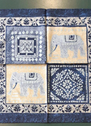 2 beautiful printed cotton napkins, brand: Jim Thompson, condition: New with tags, £7.50, £8.58 includes Buyer Protection