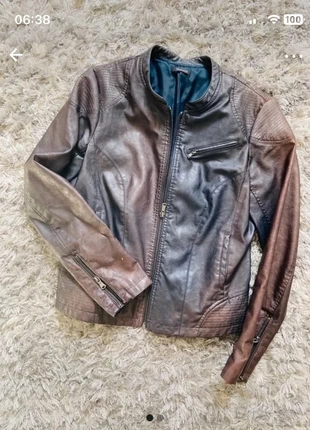 Blouson simili violet tie & dye, marca: Promod, estado: Muy bueno, tamaño: M / 38 / 10, 7,00 €, 8,05 € Protección al comprador incluida