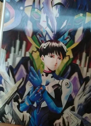 Poster 3d Evangelion, brand: Evangelion, condition: Very good, €18.75, €20.39 includes Buyer Protection Pro