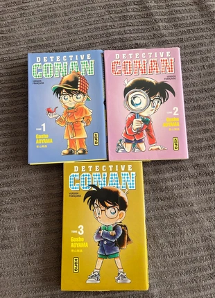 Manga Détective Conan tomes 1, 2 et 3, estado: Novo com etiquetas, €10.00, €11.20 inclui Proteção do Comprador