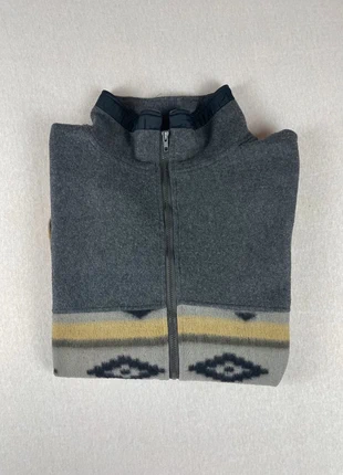 Veste polaire grise à motifs ethniques Santana – Taille XL, marque: Santana, état: Très bon état, taille: XL, 18,00 €, 19,60 € Protection acheteurs incluse