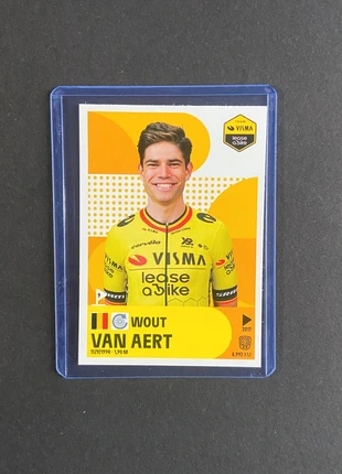 Wout van Aert Visma | Lease a Bike Tour de France 2025 Panini Sticker #259, merk: Panini, staat: Nieuw zonder prijskaartje, € 3,99, € 4,89 inclusief Kopersbescherming