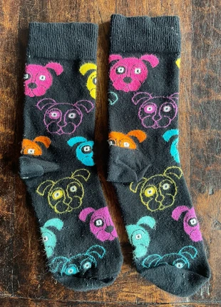Black Happy Socks with Bears, marque: Happy Socks, état: Neuf sans étiquette, taille: S | 35–38, 1,50 €, 2,28 € Protection acheteurs incluse