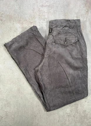 Pantalon En Velours Côtelé / Corduroy basic editions gris ample taille 6, merk: Vintage Dressing, staat: Heel goed, maat: L / 40 / 12, € 11,00, € 12,25 inclusief Kopersbescherming Pro