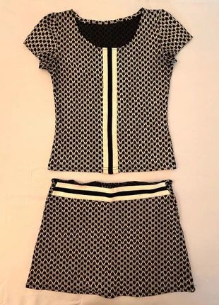 🖤 Ensemble Morgan – Noir et Blanc Taille Unique 🤍, marque: Morgan, état: Bon état, taille: Taille unique, 25,00 €, 26,95 € Protection acheteurs incluse