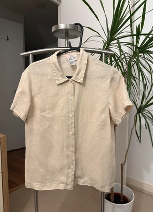 Linen shirt womens, brand: Talbots, condition: Very good, size: M / UK 12-14, £5.00, £5.95 includes Buyer Protection