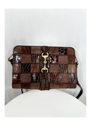 🌹 Adorable sac à bandoulière style porte-monnaie marron en cuir🌹, marque: CUIR, état: Très bon état, 35,00 €, 37,45 € Protection acheteurs (Pro) incluse