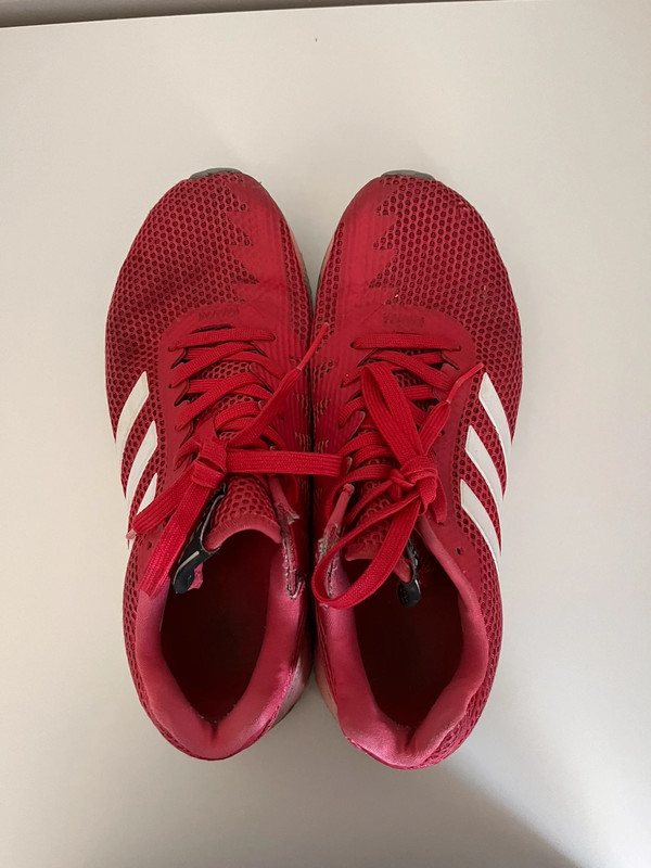 neon pink adidas trainers running shoes Vinted