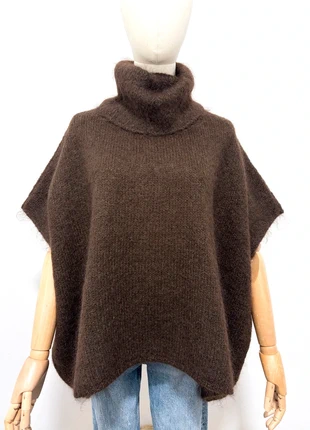 Pull mohair marron, état: Neuf avec étiquette, taille: Taille unique, 38,00 €, 40,60 € Protection acheteurs (Pro) incluse