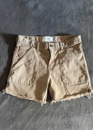 Short cargo beige, marke: y2k, zustand: Sehr gut, größe: XS / 34 / 6, 6,00 €, 7,00 € inklusive Vinted-Käuferschutz