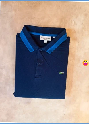 Polo Lacoste bleu marine logo brodé vert pour homme taille 7 taille XXL, marke: Lacoste, zustand: Sehr gut, größe: XXL, 27,00 €, 29,05 € beinhaltet Vinted-Käuferschutz Pro