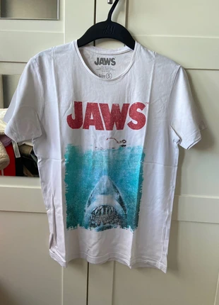 T-shirt JAWS blanc Springfield homme , brand: Springfield, condition: Very good, size: S, €14.00, €15.40 includes Buyer Protection