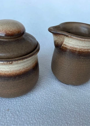 RARES - Ensemble de poteries d’art, pots à lait et à sucre, Galerie Uutvercoren, marca: Galerie Uutvercoren, estado: Nuevo con etiquetas, 19,00 €, 20,65 € Protección al comprador incluida
