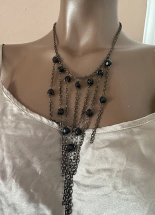 Collier noir perles noires, marca: Vintage Dressing, estado: Nuevo con etiquetas, 3,90 €, 4,80 € Protección al comprador incluida