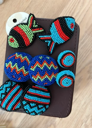 Boucles d’oreilles & broches perlées – Marion Godart, marque: Marion Godart, état: Neuf sans étiquette, 25,00 €, 26,95 € Protection acheteurs incluse