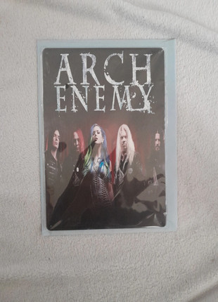 Obrázek k inzerátu: Plechová cedule pro milovníky skupiny Arch Enemy