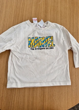 Tee shirt manches longues 80cm, marque: Marvel, état: Très bon état, taille: 12-18 mois / 80 cm, 1,00 €, 1,75 € Protection acheteurs incluse