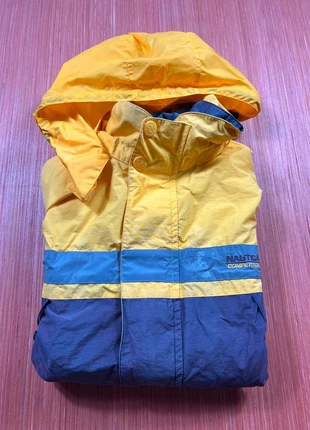 Jacket / Veste imperméable Nautica Compétition jaune marron gris logo brodé /Taille XL, marque: nautica compétition, état: Très bon état, taille: XL, 19,90 €, 21,60 € Protection acheteurs incluse