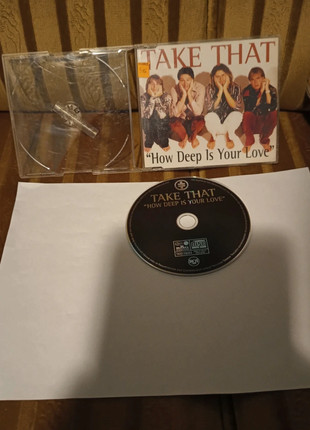 Obrázek k inzerátu: Take that how deep is your love cd