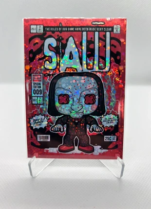 Saw billy the puppet fan art horror trading card, brand: Custommade, condition: Very good, £7.00, £8.05 includes Buyer Protection