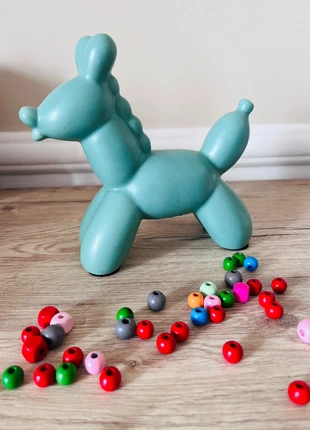 💚Decorazione in ceramica verde - cane palloncino💚, marque: Livarno Home, état: Neuf sans étiquette, 6,50 €, 7,53 € Protection acheteurs incluse