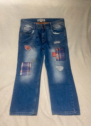 Jeans pants femme troué 44 bleu bleu clair vintage, état: Très bon état, taille: XL, 10,00 €, 11,20 € Protection acheteurs incluse