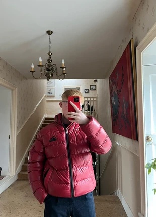 Point zero Red puffer coat jacket zip up, brand: Point Zero, condition: Very good, size: L, €50.00, €53.20 includes Buyer Protection