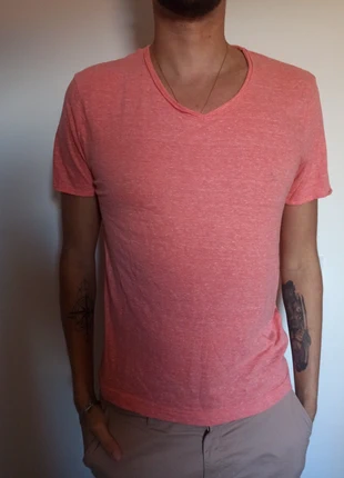 T-shirt corail Jules - Homme - Taille L, brand: Jules, condition: Very good, size: L, €2.00, €2.80 includes Buyer Protection