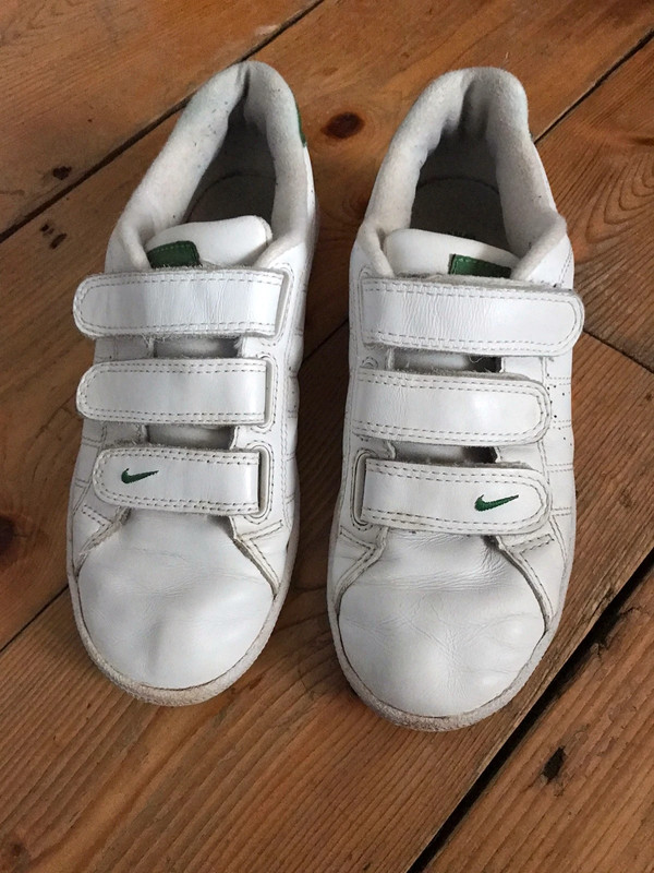 principalmente Cristo dedo índice Vintage Nike Velcro Trainers Size 4 37 - Vinted