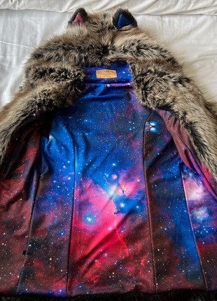 Spirithoods Blackmilk Galaxy Grey Wolf Coat 2015 2016 Collectors Edition Small Mint Condition. Vinted
