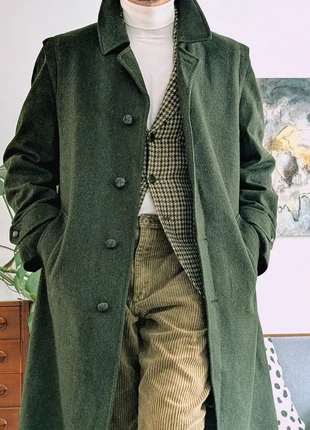 Très beau manteau Loden autrichien vintage Taille XL, 80% laine vierge, marca: Vintage Dressing, estado: Muito bom, tamanho: XL, €88.00, €93.10 inclui Proteção do Comprador Pro