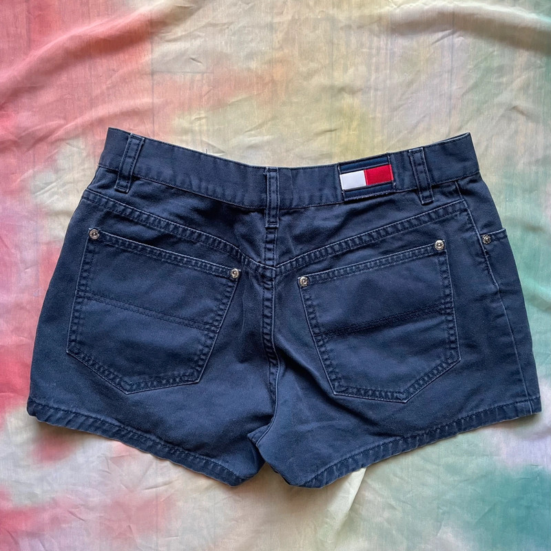 Vintage 90s Tommy Hilfiger Navy Blue Shorts 🫐 1