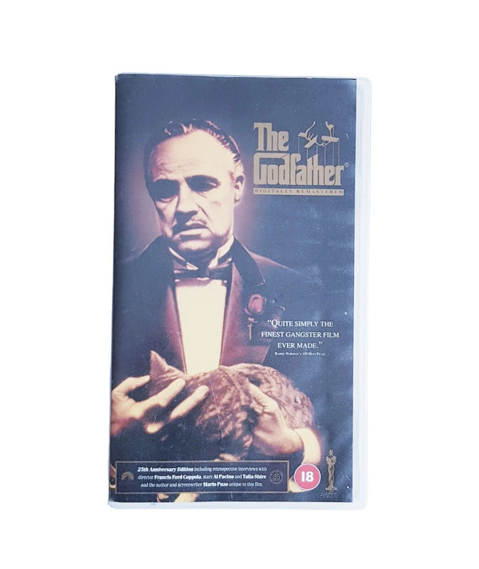 The Godfather Part 1, 2 & 3 Al Pacino Widescreen Classic Vhs Video Uk