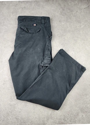 Pantalon Dickies femme noir droit taille 46 FR style workwear chic 0920, marke: Dickies, zustand: Sehr gut, größe: XXXL / 46 / 18, 15,00 €, 16,45 € inklusive Vinted-Käuferschutz